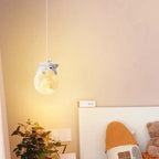 Children's Pendant Lamp Soft Diffused Shade Adjustable Height