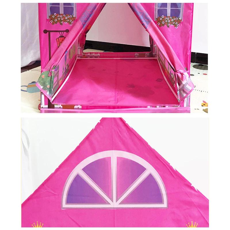 Children's Play Tent Princess Castle Foldable & Water-Repellent
