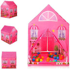 Children's Play Tent Princess Castle Foldable & Water-Repellent
