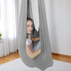 Children's Sensory Swing Elastic Fabric Rope & Hook