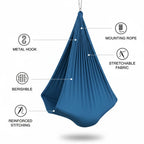 Children's Sensory Swing Elastic Fabric Rope & Hook