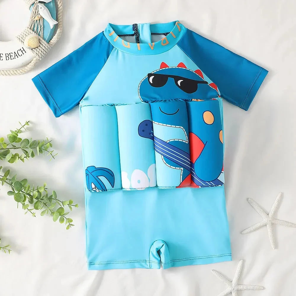 Children's Swimsuit Adjustable Flotation Removable Foam Floaters UPF 50+