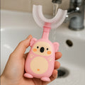 Children's Toothbrush U-Shaped 360-Degree Silicone BPA-Free
