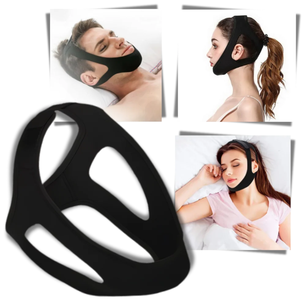 Chin Strap Adjustable Breathable Neoprene Jaw Support