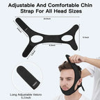 Chin Strap Anti-Snoring Adjustable Breathable Washable
