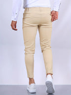 Chino Pants Slim Tailored Fit Soft Stretch Fabric