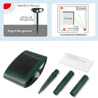 Chipmunk Repeller Solar Powered & Motion-Activated 30-Foot Coverage