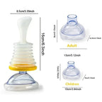 Choking Aid Powerful Suction Child & Adult Masks