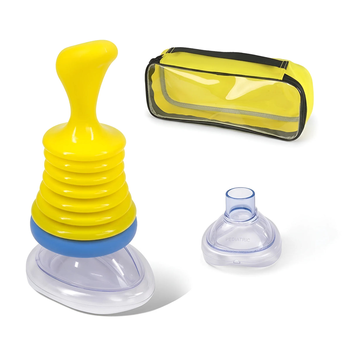 Choking Rescue Kit Manual Suction Pump Adult & Child Masks