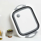 Chopping Block Foldable Colander Space-Saving