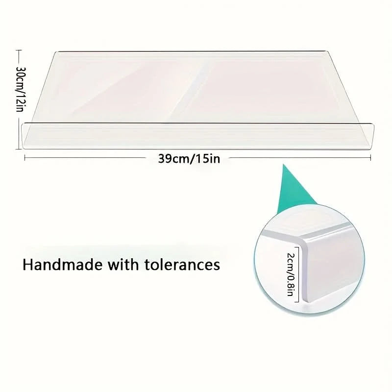 Chopping Board Non-Slip Counter Edge 39 x 30 Cm