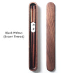 Chopsticks Black Walnut Decorative Thread Gift Box