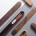 Chopsticks Black Walnut Decorative Thread Gift Box