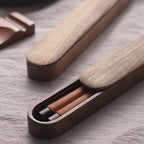 Chopsticks Black Walnut Decorative Thread Gift Box