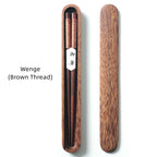Chopsticks Black Walnut Decorative Thread Gift Box
