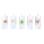 Christmas Candle Figurine LED Illuminated Battery-Free
