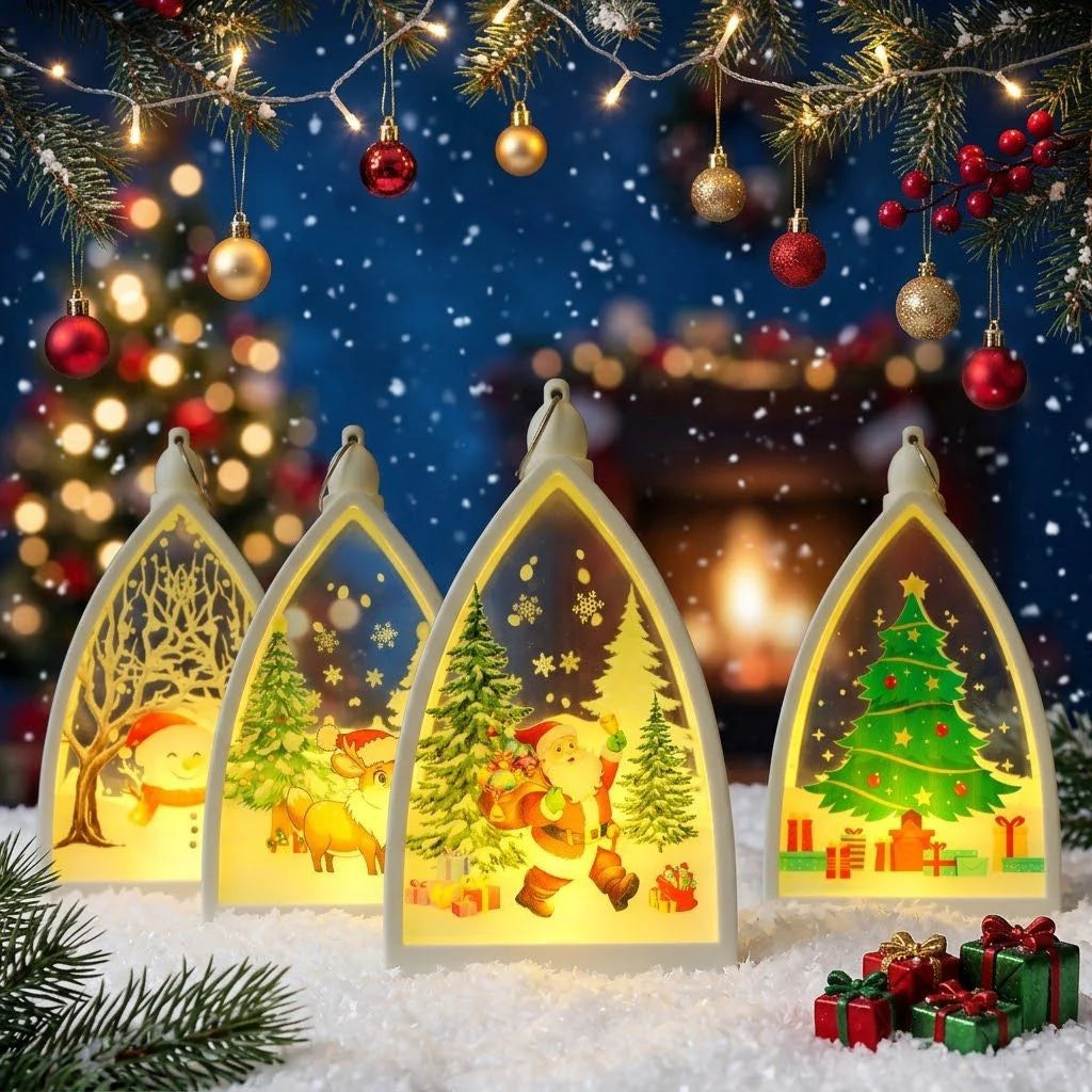 Christmas Cathedral Decoration Energy-Saving LED