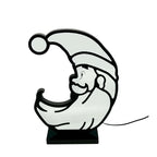 Christmas Decoration 3D Santa Infinity Light Warm Glow