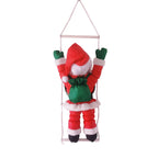 Christmas Decoration Figure Humorous Santa Reindeer Hanging Cord