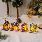 Christmas Decoration Figure LED-Lit Polyresin Indoor & Outdoor