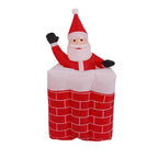 Christmas Decoration Santa Chimney Weather Resistant Indoor & Outdoor
