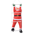 Christmas Decoration Santa Figure Reindeer Motif Hanging Cord
