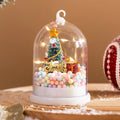 Christmas Decoration Tabletop Lighted Mini Tree With Ornaments