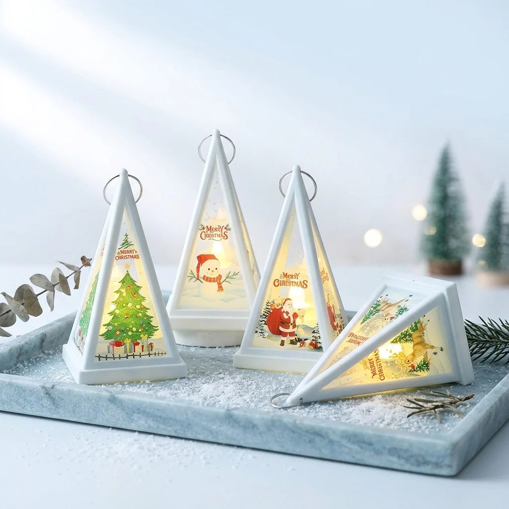 Christmas Decoration Tree-Shaped LED Warm Glow Indoor