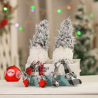 Christmas Doll Tall Hat Handmade Plush Indoor Outdoor