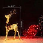 Christmas Elk Light Plug-In LED Indoor & Outdoor