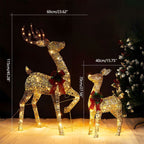 Christmas Elk Light Plug-In LED Indoor & Outdoor