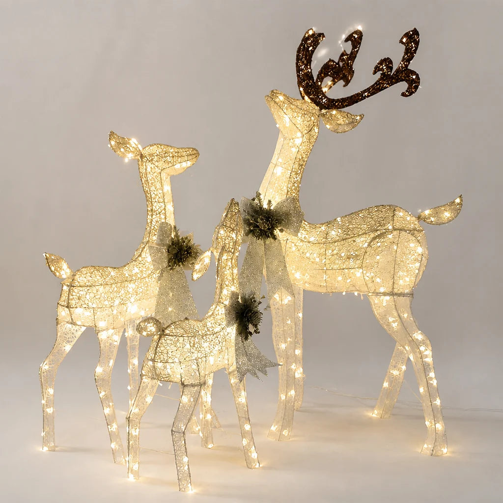 Christmas Elk Light Plug-In LED Indoor & Outdoor