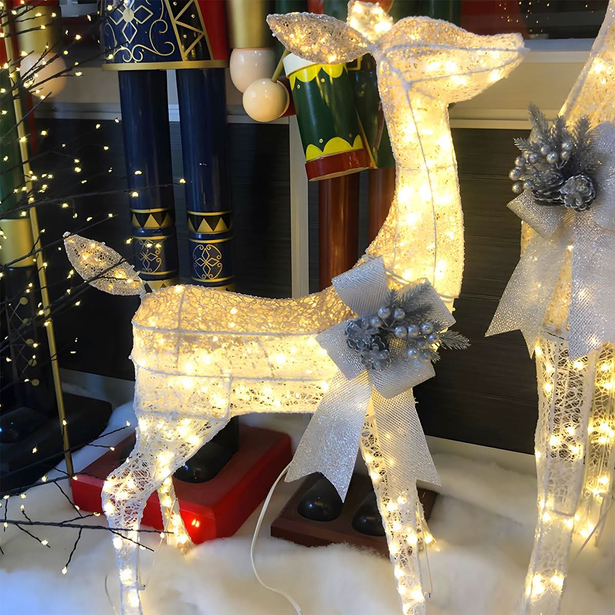 Christmas Elk Light Plug-In LED Indoor & Outdoor