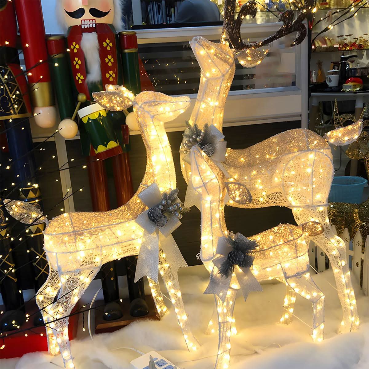Christmas Elk Light Plug-In LED Indoor & Outdoor
