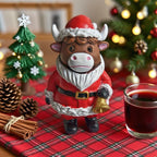 Christmas Figure Highland Cattle 10cm Indoor-Outdoor