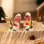 Christmas Figurine Ceramic LED Tabletop