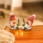 Christmas Figurine Ceramic LED Tabletop