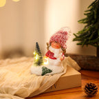 Christmas Figurine Ceramic LED Tabletop