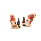 Christmas Figurine Ceramic LED Tabletop Decor