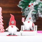 Christmas Figurine Classic Santa Durable Tabletop Decor