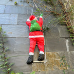 Christmas Figurine Climbing Santa Indoor & Outdoor