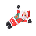Christmas Figurine Hanging Santa With Reindeer