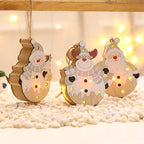 Christmas Figurine LED Light-Up Battery Operated Tabletop Decor