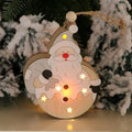 Christmas Figurine LED Light-Up Battery Operated Tabletop Decor