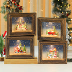 Christmas Figurine LED-Lit Hand-Painted