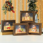 Christmas Figurine LED-Lit Hand-Painted