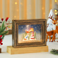Christmas Figurine LED-Lit Hand-Painted
