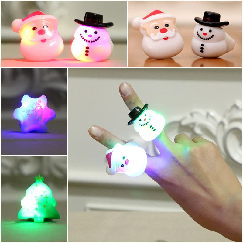 Christmas Figurine LED Warm Glow & Detailed Cutouts
