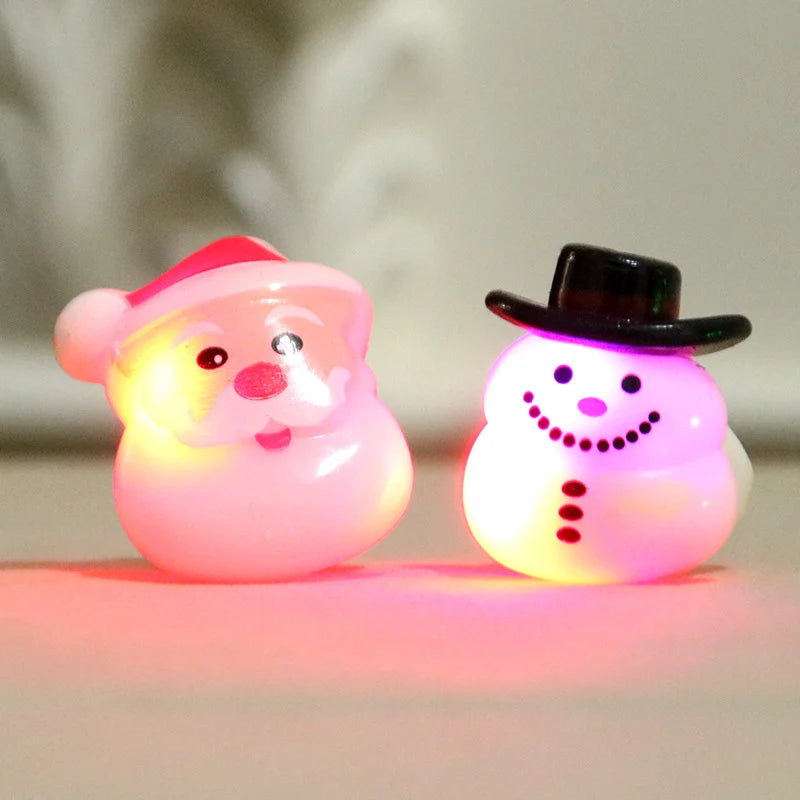Christmas Figurine LED Warm Glow & Detailed Cutouts
