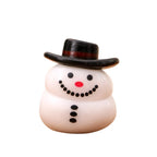 Christmas Figurine LED Warm Glow & Detailed Cutouts
